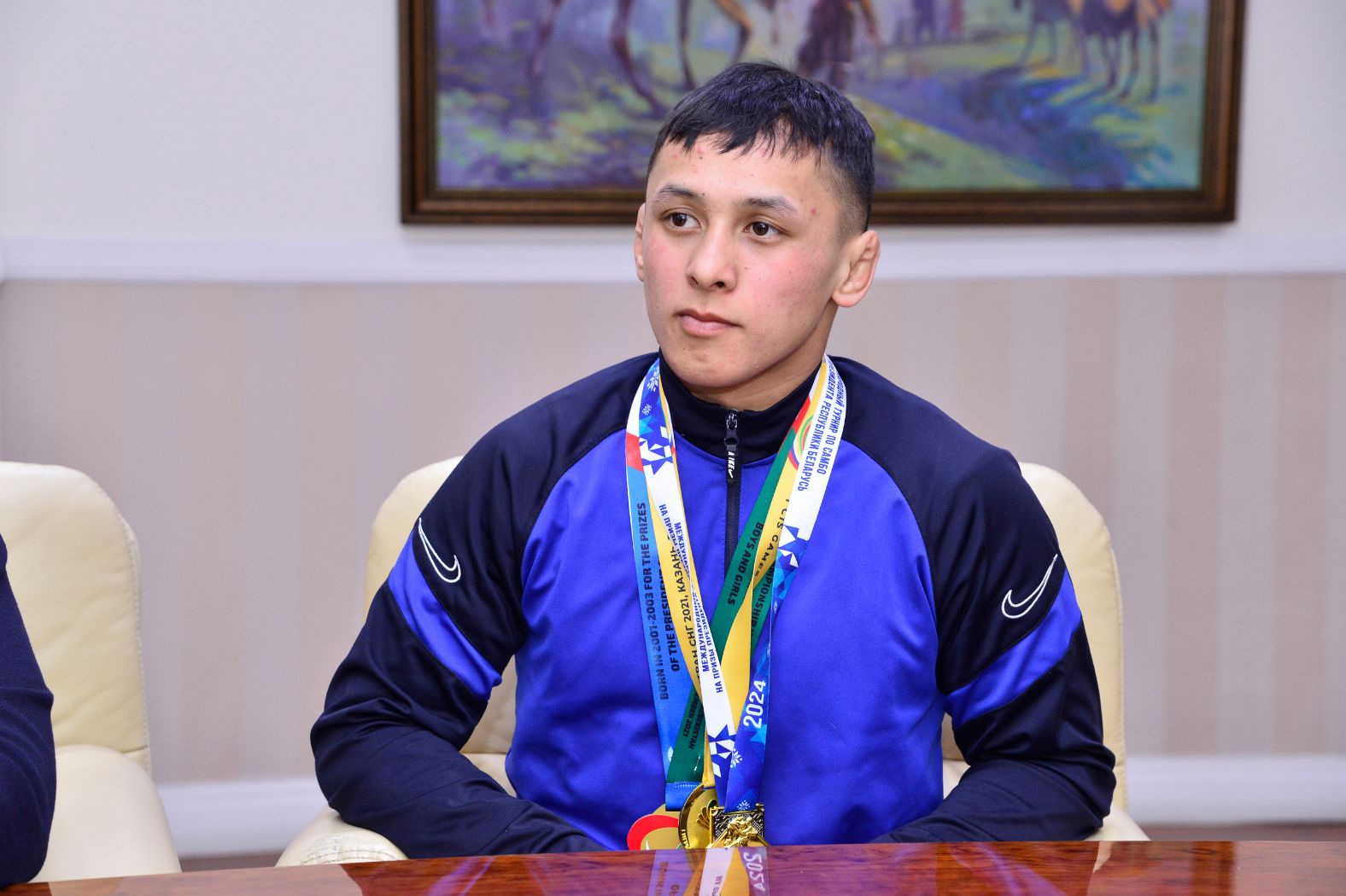 Казахи самбо чемпионы